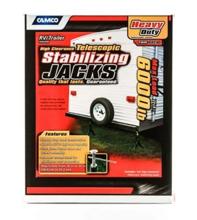 Camco 48860 Eaz-lift Telescopic Jack Set Of 2 48860_68