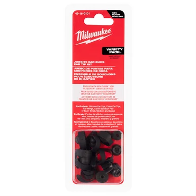 Milwaukee Electric Tools 49-16-0101 Jobsite Earbuds Ear Tip Kit