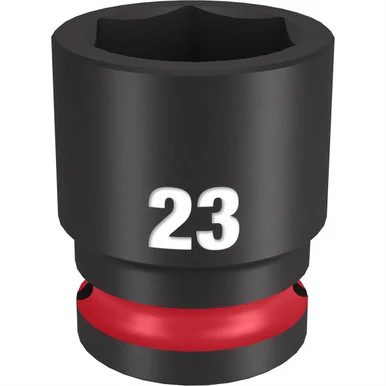 Milwaukee Electric Tools 49-66-6255 Shockwave Impact Duty 1/2"drive 23mm Standard 6 Point Socket