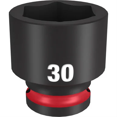 Milwaukee Electric Tools 49-66-6262 Shockwave Impact Duty 1/2"drive 30mm Standard 6 Point Socket