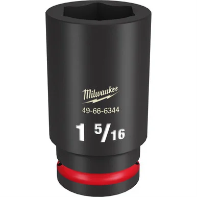 Milwaukee Electric Tools 49-66-6344 Shockwave Impact Duty 3/4"drive 1-5/16" Deep 6 Point Socket