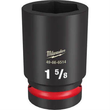 Milwaukee Electric Tools 49-66-6514 Shockwave Impact Duty 1" Drive 1-5/8" Deep 6-point Socket