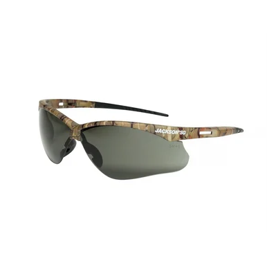 Jackson Safety 50015 - Safety Glasses - Sg Series - Smoke Lens - Camo Frame - Hardcoat Anti-scratch - Outdoor