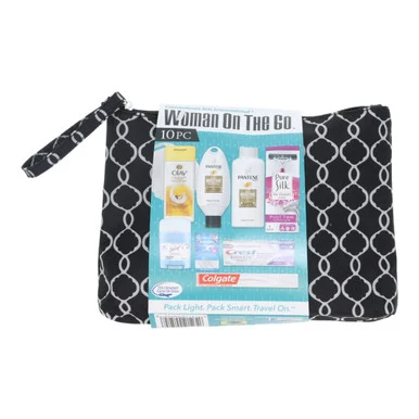 Convenience Kits International 505P Womens Travel Kit With Beauty And Personal Care Items 10-piece Featuring Tresemme 1013