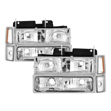 Spyder 5069535 Halogen Headlights Clear
