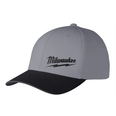 Milwaukee Electric Tools 507DG-LXL Workskin Fitted Hats - Dark Gray Lxl