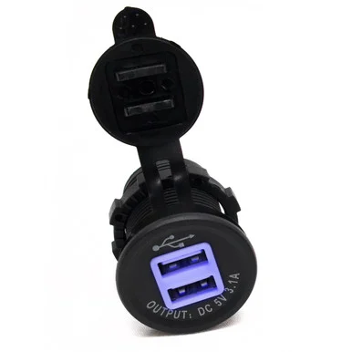 Race Sport RS50884 2 Port USB Socket 3.1A