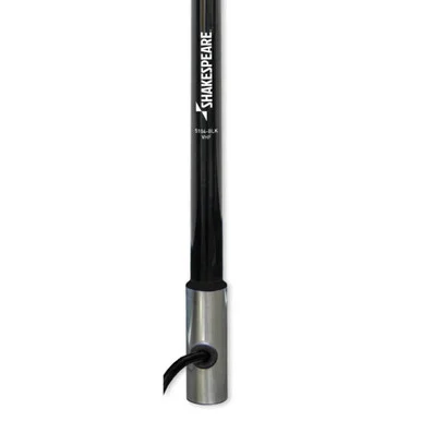 Shakespeare 5104BLK VHF 4' Antenna Black 15' Cable