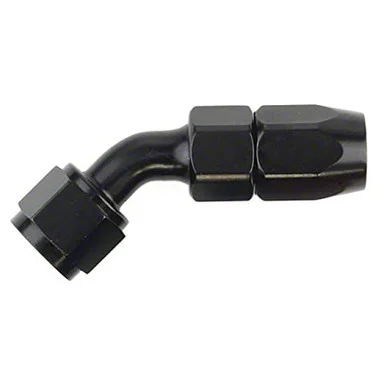 SpeedFX 510445BK Full Swivel Hose End - Black