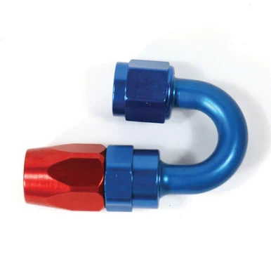 SpeedFX 511280 Hose End - Red/Blue
