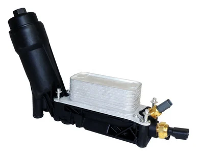 Crown Automotive Jeep Replacement Engine Oil Filter & Cooler Assembly for Various 11-13 J, C, D Models w/ 3.6L Eng 5184294AE