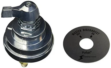 Pollak 51902EP30 Master Battery Disconnect Switch SPST Lever