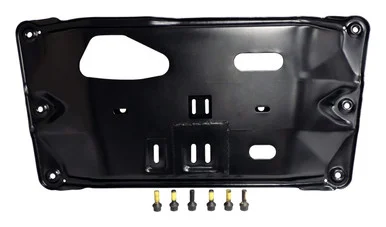 Crown Automotive Jeep Replacement Transmission Crossmember Kit for 87-95 YJ Wrangler; Incl. 6 Mounting Bolts 52003960K