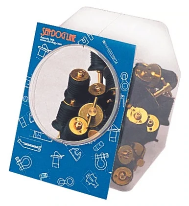 Sea Dog 5200805 1" Brass Tee Handle Drain Plug - Seadog