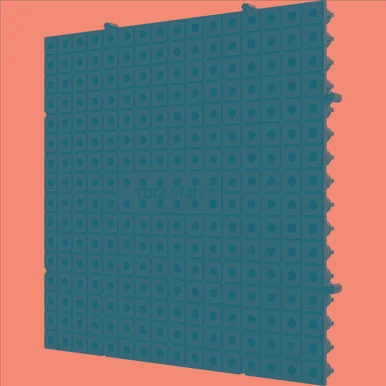 Tool Grid 52016 Toolgrid Tgb-6x6 Modular Board 16pc Pack - Black