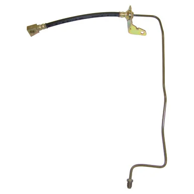 Crown Automotive Jeep Replacement Left Rear Brake Hose for 2003-2006 Jeep TJ Wrangler w/ Disc Brakes 52128431AC