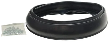 Pacer Performance Flexy Flare Rubber Fender Extensions Heavy Duty No-Lip, 2-1/2" x 58" Pair 52-170