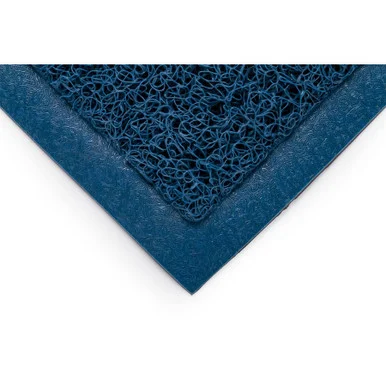 Camco Life Is Better at The Campsite Outdoor & Indoor Welcome Mat - Weather Doormat | Traps Dirt and Liquid | Spongey Comfortable Feel | Measures 26 ½ x 15 - Blue (53201) - 53201-A