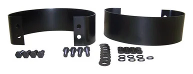 Crown Automotive Jeep Replacement Set of 2 Black Bumperettes for 87/95 Jeep YJ Wrangler & 76/86 Jeep CJ-5, 7, 8 5355457K