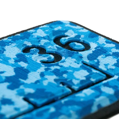 Seadek 53583-80336 36” Routed Ruler - 6mm - Brushed Texture - Aqua Camo/black
