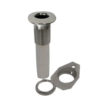 CE Smith 53676 C.e. Smith Screwless Flush Mount Rod Holder - 0 Degree - Black Liner - No Logo