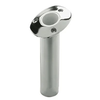 CE Smith 536810C C.e. Smith 536810c - Flush Mount Rod Holder - 15 Degree - Cast - 10.5" Deep