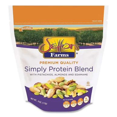 Setton Pistachio Of Terra Bella, Inc. 5379 Simply Protein Blend, 4 Oz Bag, 10/carton - Setton Farms