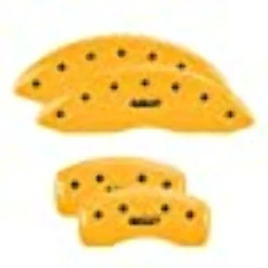 MGP Caliper 54013SMGPYL Engraved Caliper Covers - 4