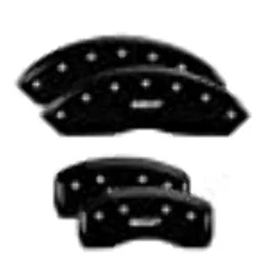 MGP Caliper 54015SMGPBK Engraved Caliper Covers - 4
