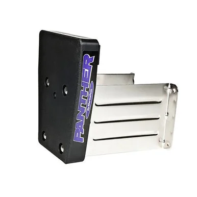 Panther Products 55-0028 Panther Marine Outboard Motor Bracket - Stainless Steel - Fixed 35hp