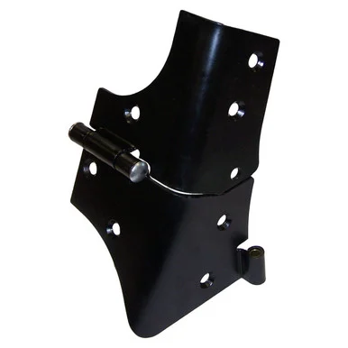 Crown Automotive Jeep Replacement Black Left Windshield Hinge for Jeep TJ Wrangler 55075703AH