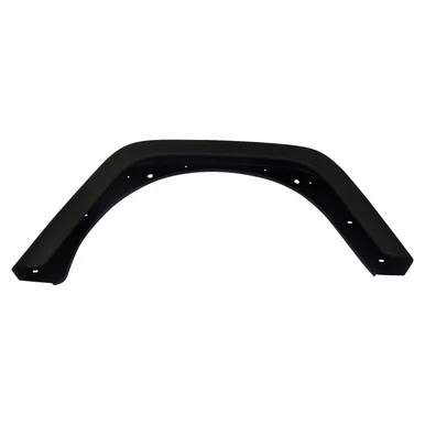 Crown Automotive Jeep Replacement Fender Flare, Left Rear, Black Textured, w/o Sahara or Rubicon Package 55175727