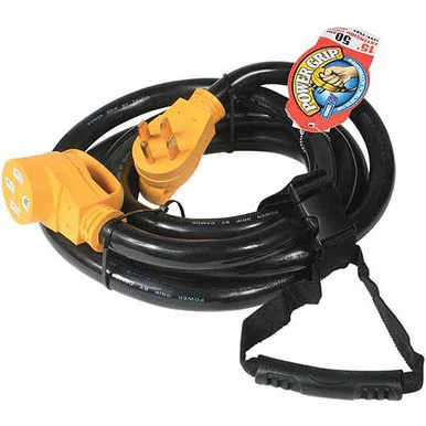 Camco 55194 50m/50f Amp 15'pwrgrp Crd