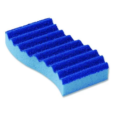 Americo Manufacturing 552101 Scrubex Scrub Sponge, 5.63 X 3.38, 0.88" Thick, Blue, 40/carton
