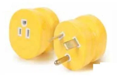 Camco 55232 30 Amp Male/15 Amp Female Adapter with Indicator Light 55232_68