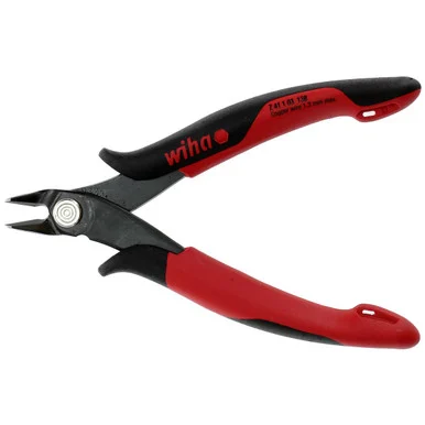 Wiha Tools 56818 Wiha Precision Electronic Diagonal Cutters Full Flush Wide Pointed Head