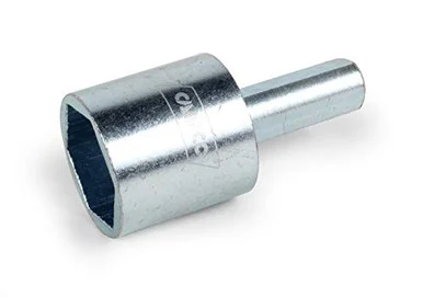 Camco RV Leveling Scissor Jack Socket Drill Adapter- Fits 3/8 and 1/2 Power Drills- Works with All 3/4 Hex Drive Jacks (57363)