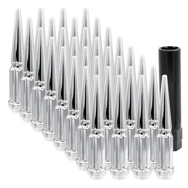 West Coast Wheel Accessories 5814LSPKS Install Kit 14x1.5 8 Lug Spike Kit W5814LSPKS