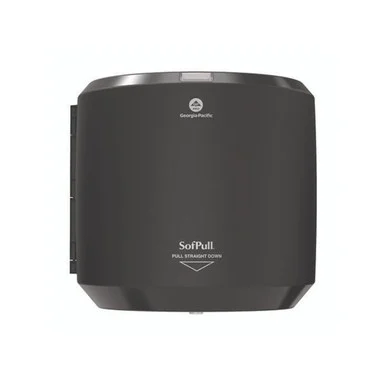 Georgia Pacific 58201B Sofpull Centerpull Hand Towel Dispenser, 10.13 X 10.58 X 11.33, Black