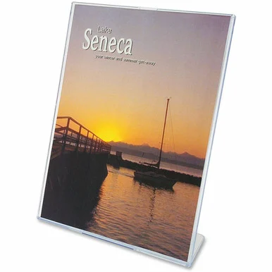 Superior Image Slanted Sign Holders (590101ct) - Deflecto
