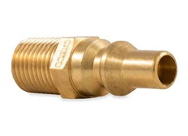 Camco Propane Quick-Connect Fitting -For Use with Low-Pressure Propane Systems- Easy Install 1/4 NPT x Full Flow Male Plug (59903) 59903_68