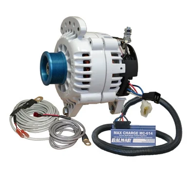 Ballard Commercial Industries, Inc. 60-YP-MC-100-J10 Balmar Alternator 100 Amp Kit 12v 3.15" Dual Foot Saddle J10 Pulley Regulator & Temp Sensor
