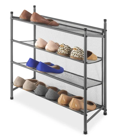 Whtmor 6037-9041-GM 4 Tier Shoe Cart