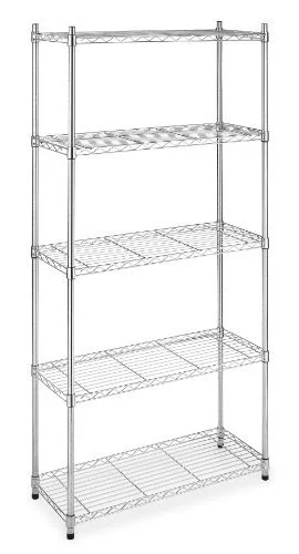 Whitmor 6060-267 Supreme 5 Tier Shelving Chrome