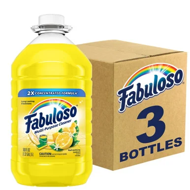 Colgate 61037885 Multi-use Cleaner, Lemon Scent, 169 Oz Bottle, 3/carton