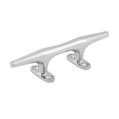 Whitecap 6111 Heavy Duty Hollow Base Cleat 10" Stainless Steel