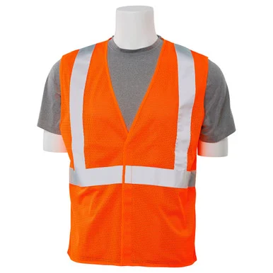 Awarewear 61435 Mesh Safety Vest Hi Viz Orange Xl - erb industries