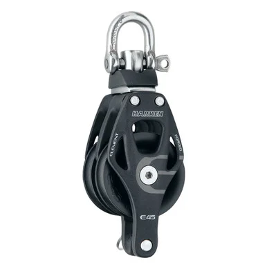 Harken 6239 45mm Double Element Block W/swivel & Becket