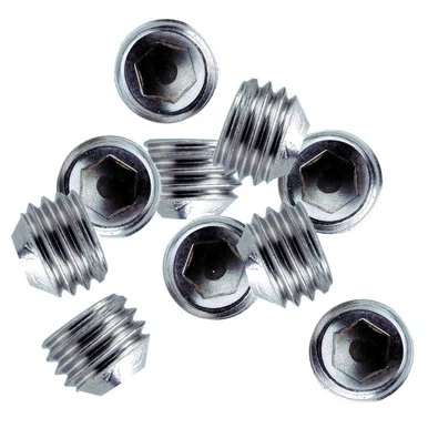 Whitecap 6249C ¼"-28 Thread Ss Set Screws - 10 Pack