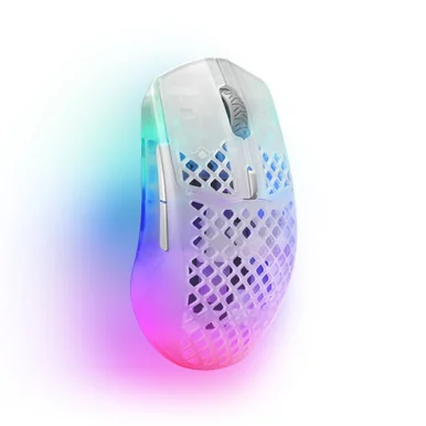 SteelSeries 62610 Aerox 3 Wireless Ghost Gaming Mouse